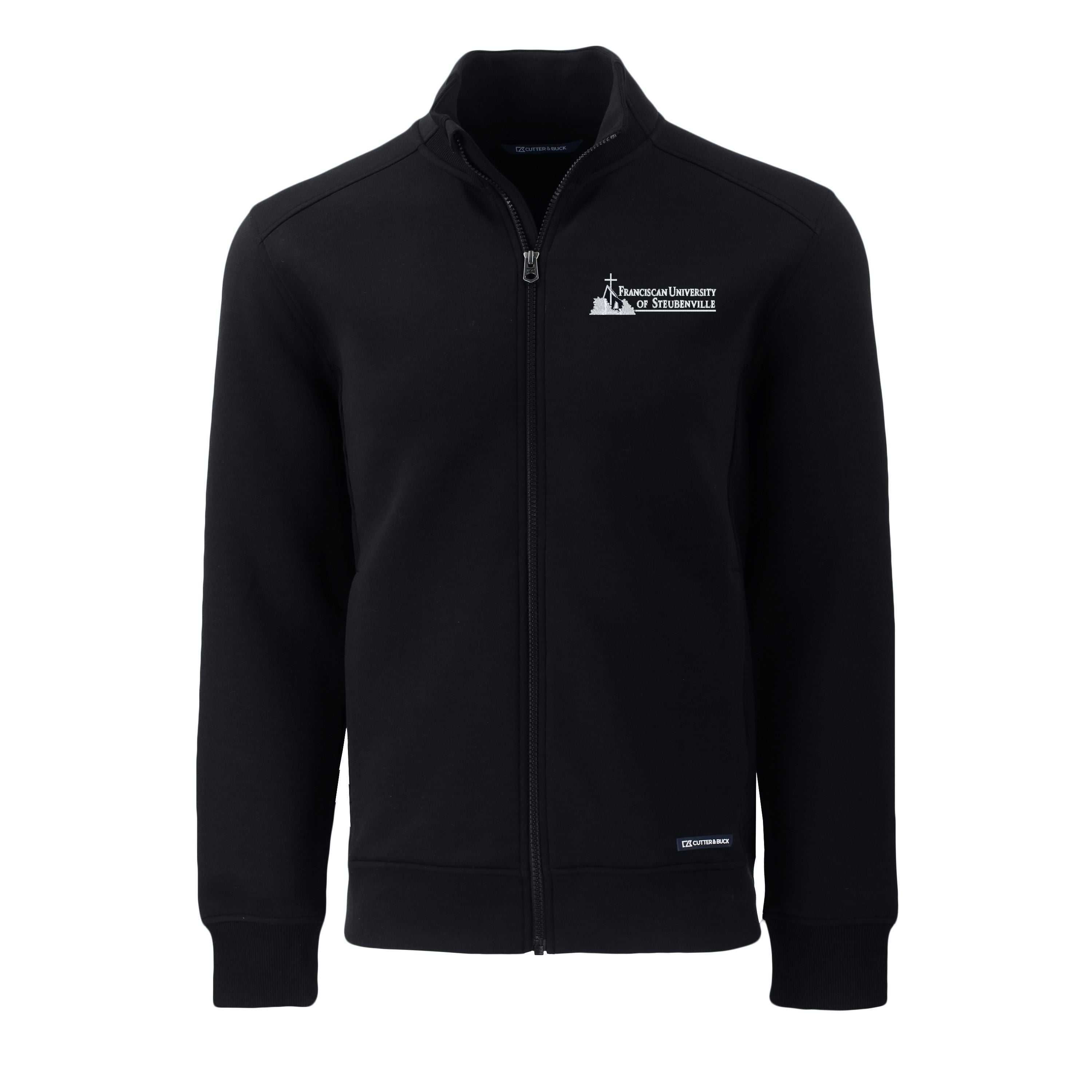 Roam Eco Recycled Full Zip Mens Big & Tall Jacket | Black