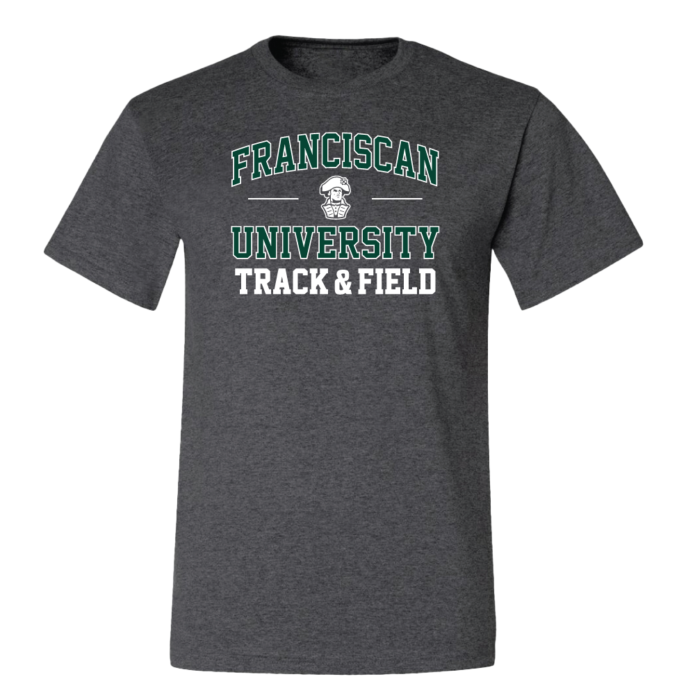 Track & Field Tee | Charcoal Heather