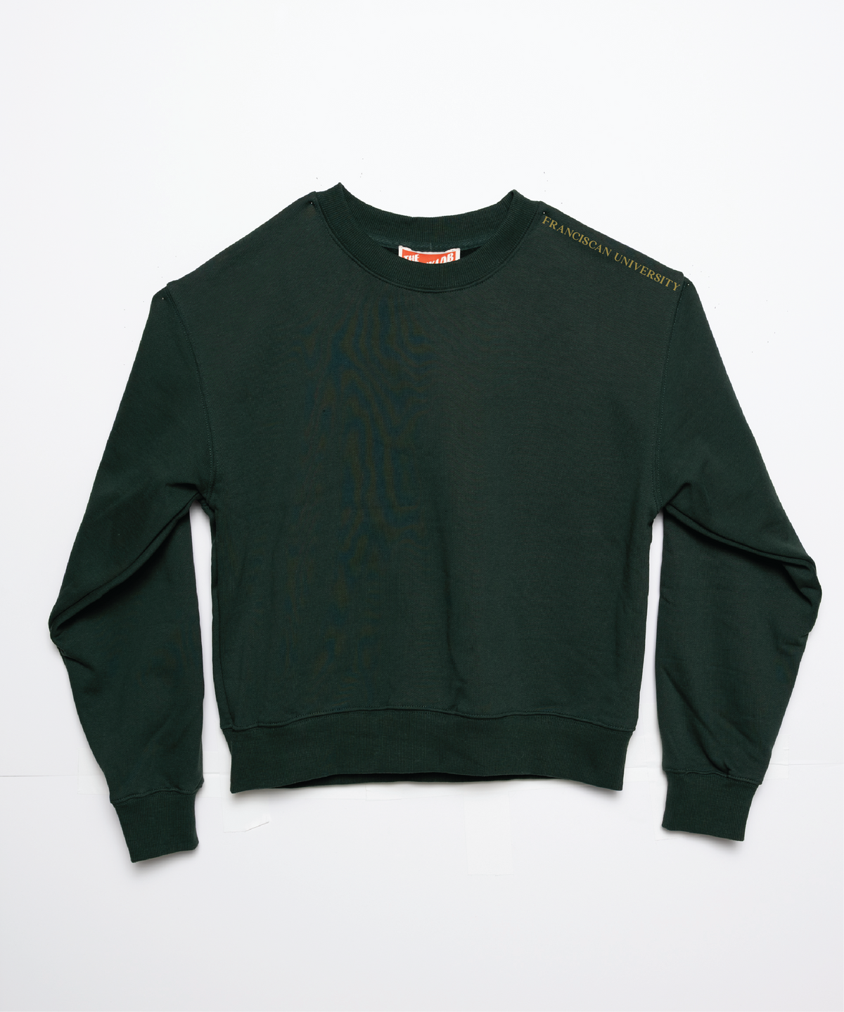 Brushed French Terry Crew | Deep Green