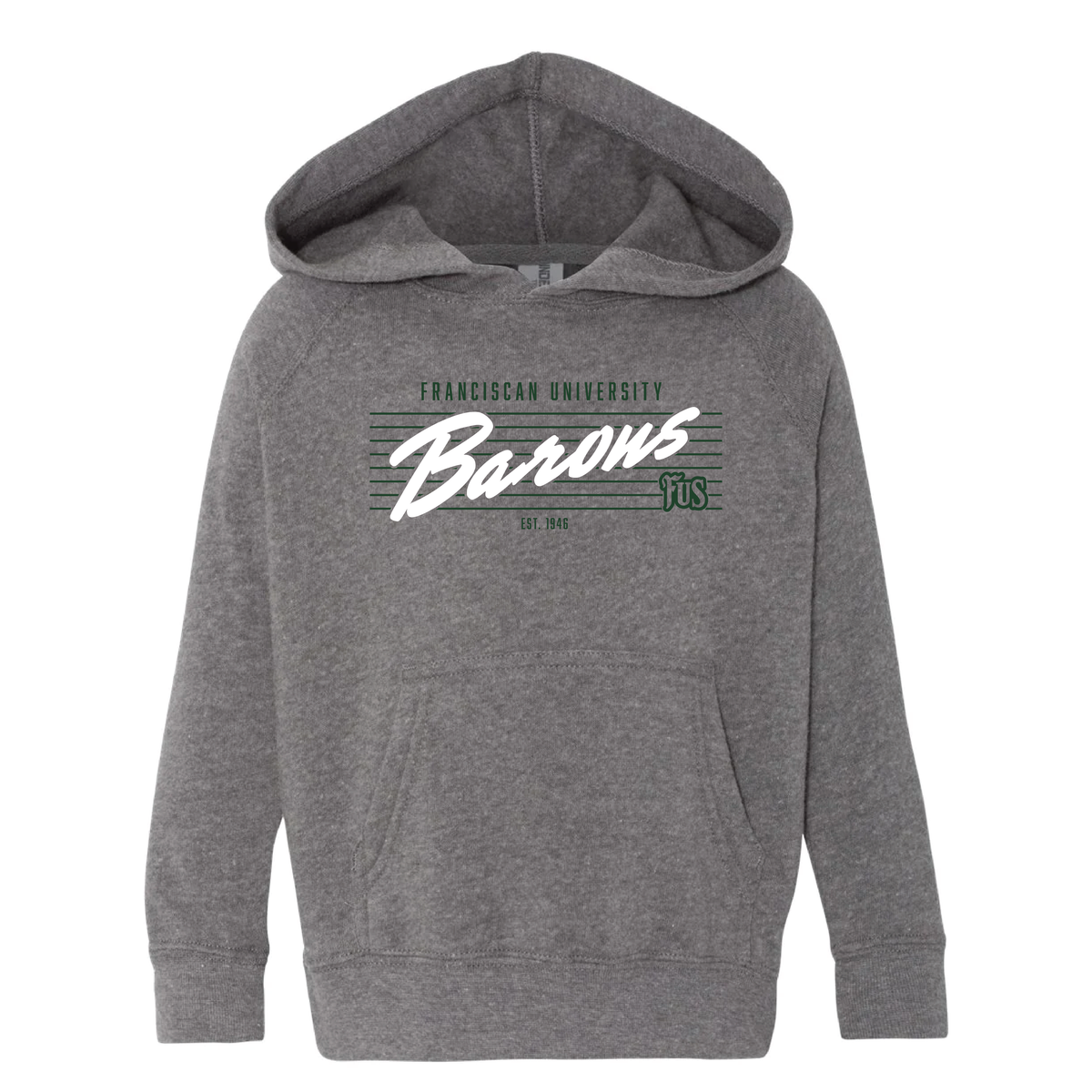 Toddler Pinstripe Hood | Nickel