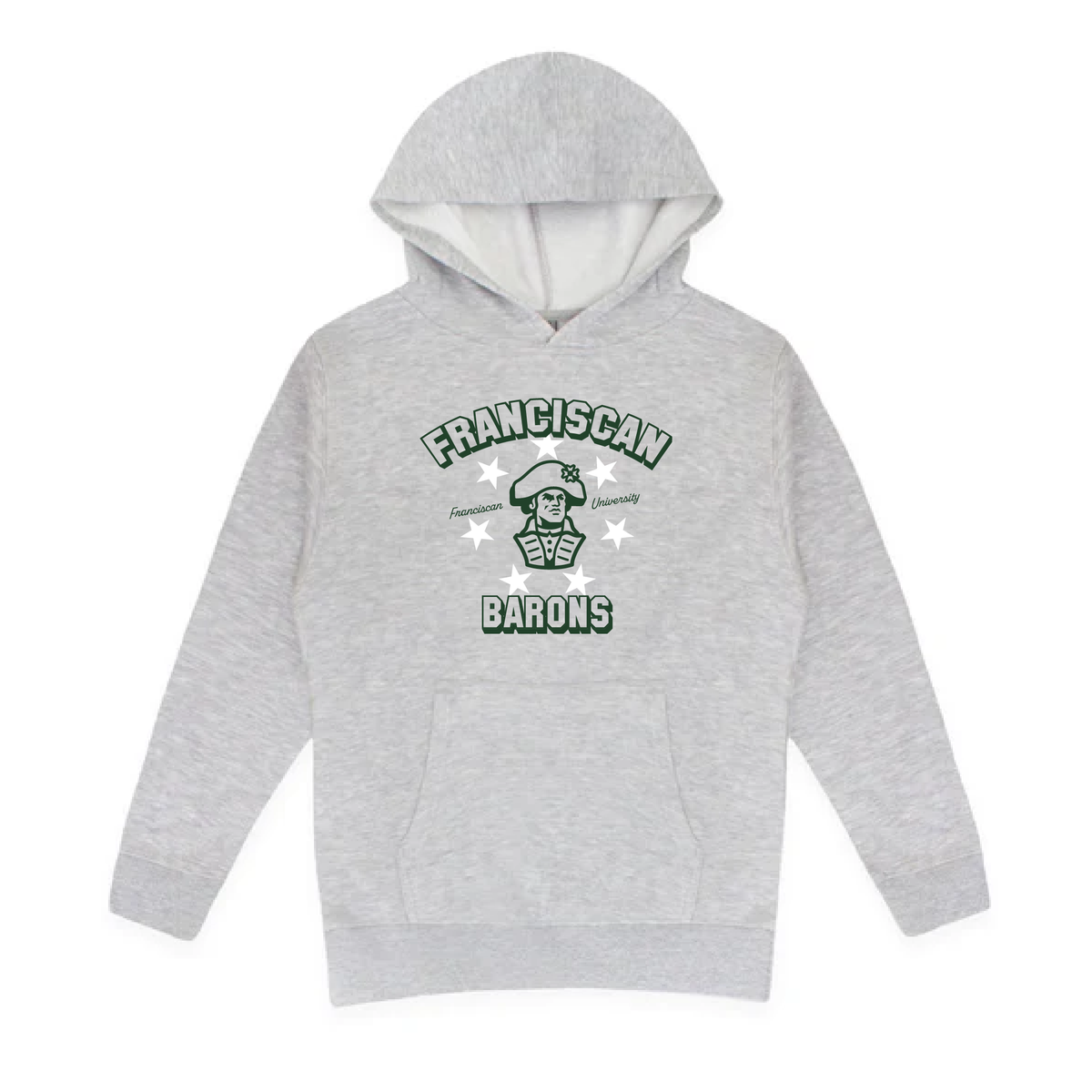 Youth Retro Mascot Hood | Carbon Grey