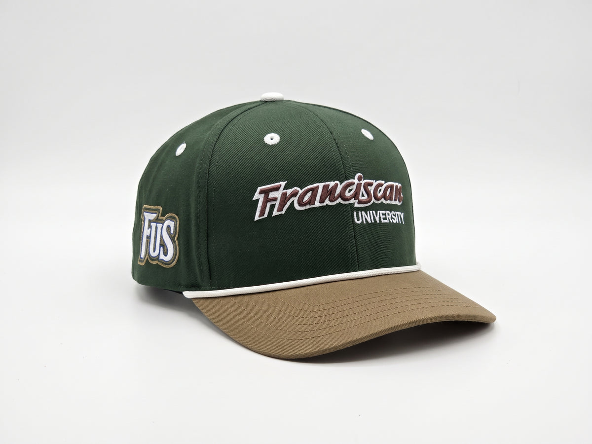 The Superfan Hat | White/ Hunter Green