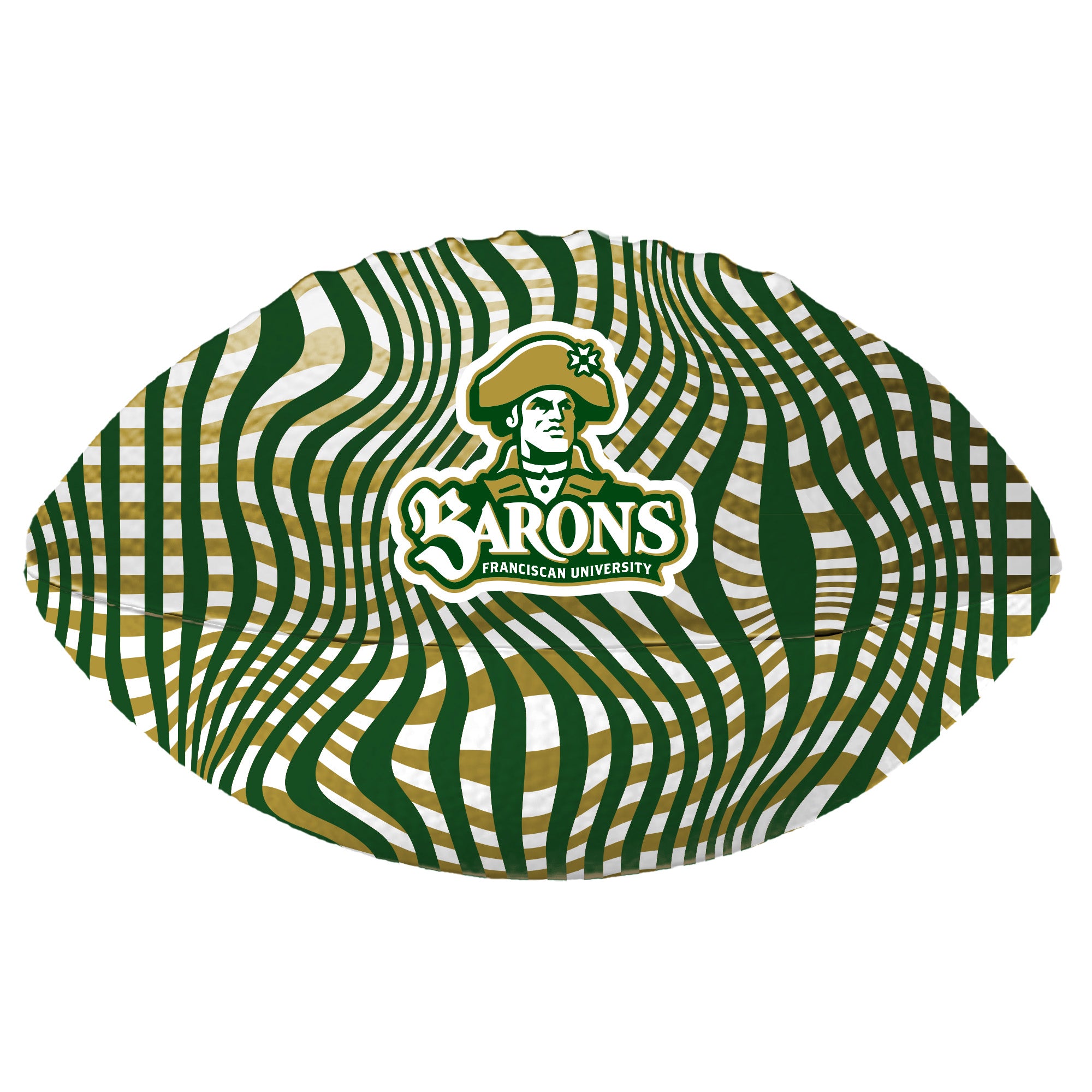 Full Color Mini Football | Dk Green