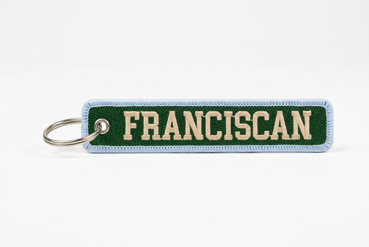 Embroidered Key Tag