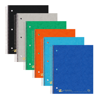 5 Subject Notebook