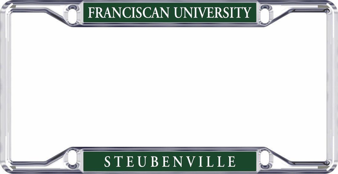 License Plate Frame | Franciscan University