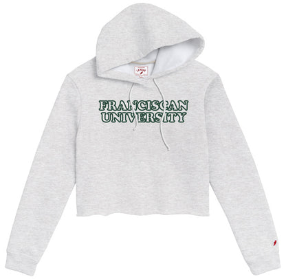 1636 Ladies Cropped Hood | Ash