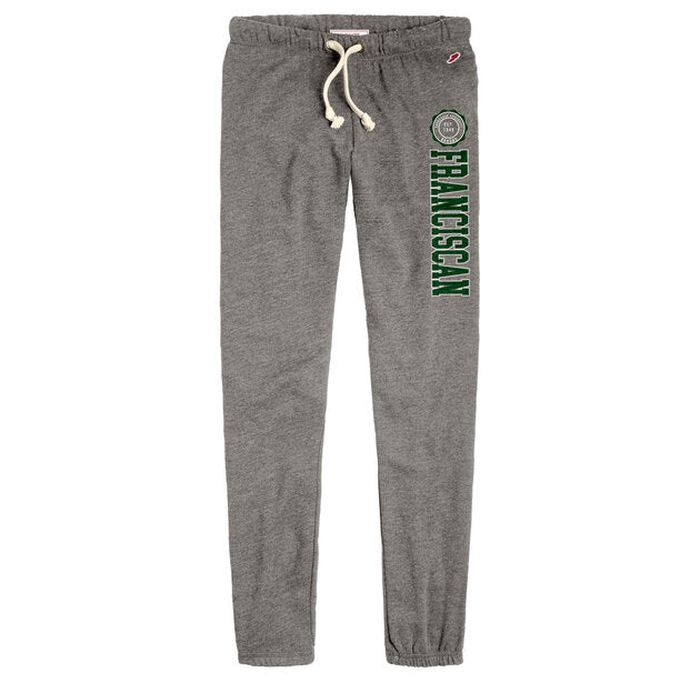 Victory Springs Ladies Closed Bottom Sweatpant | Fall Heather Grey