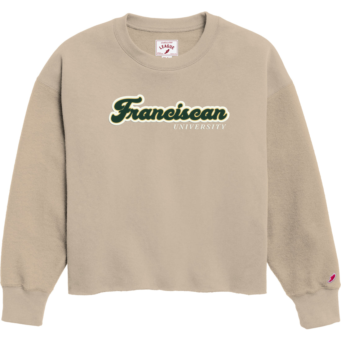 Reverse Fleece Midi | Beige