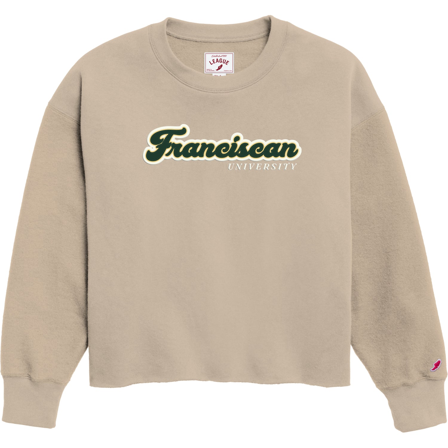 Reverse Fleece Midi | Beige