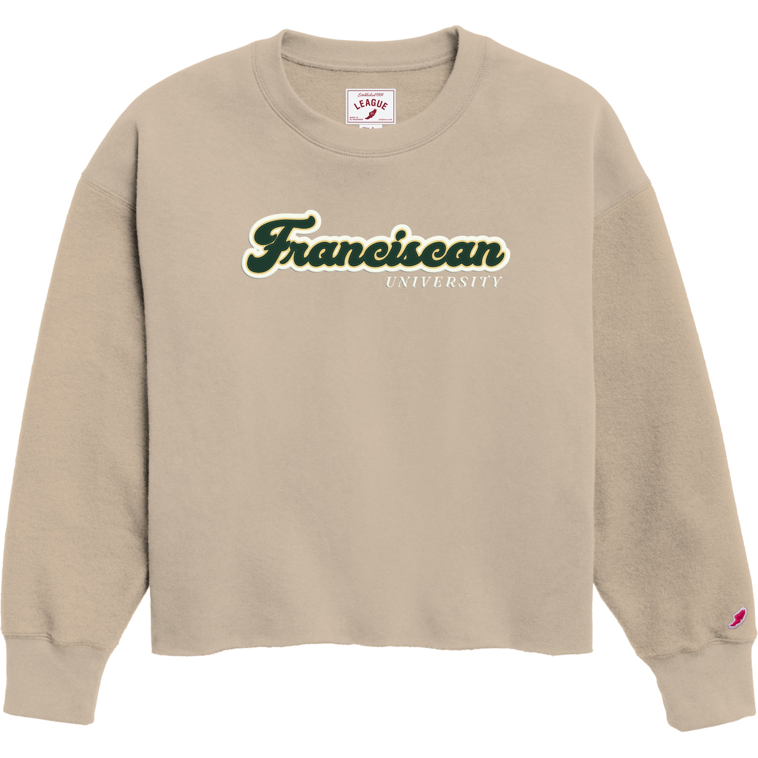 Reverse Fleece Midi | Beige