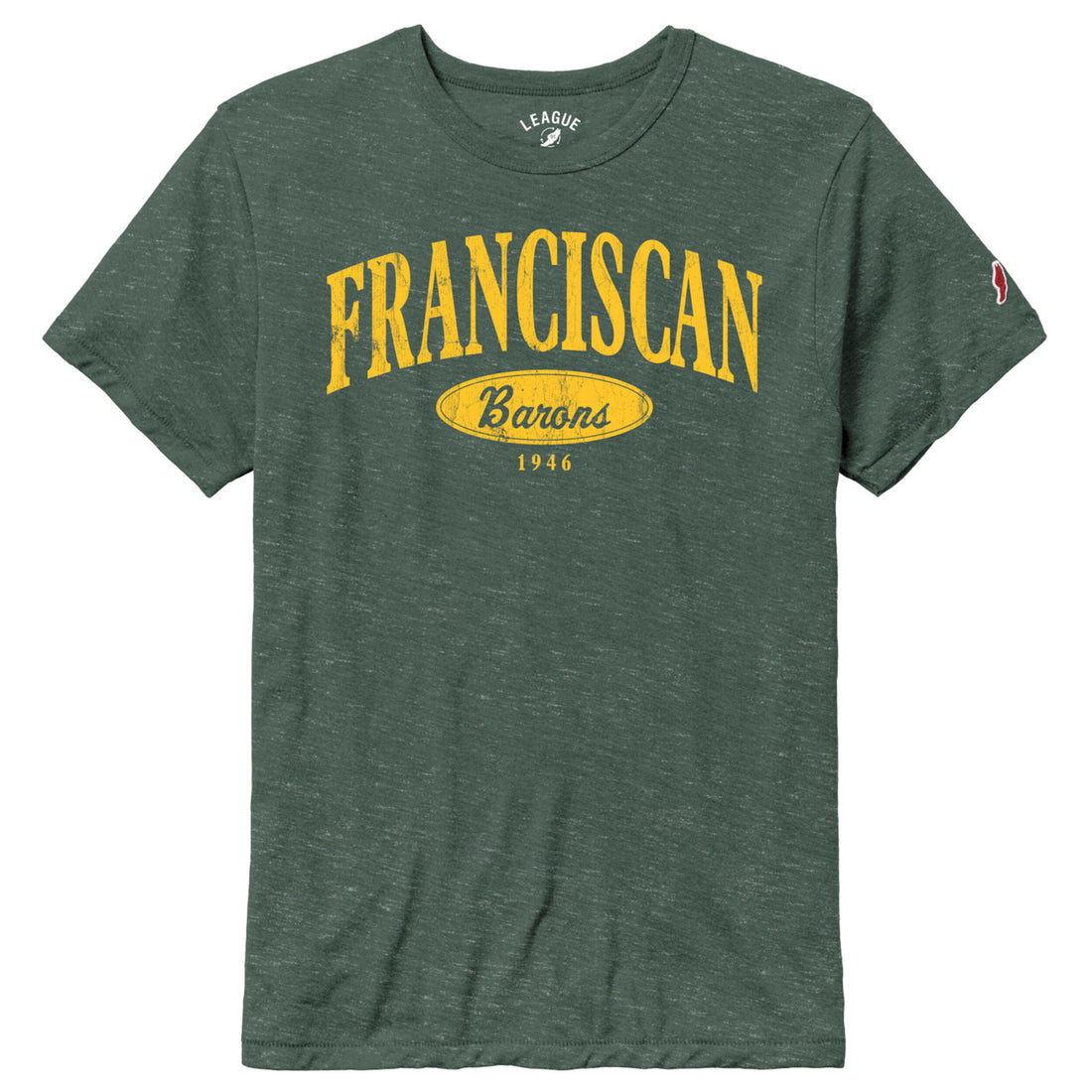 Victory Falls Tri-Blend Tee | Dark Green