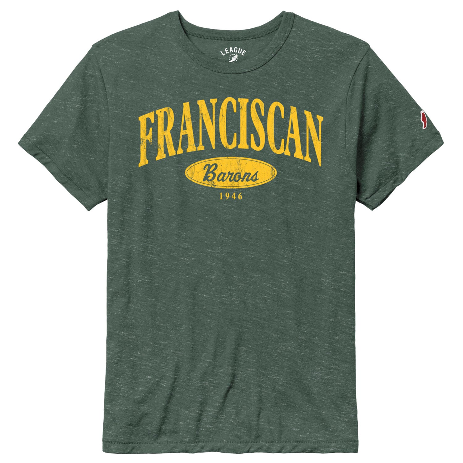 Victory Falls Tri-Blend Tee | Dark Green