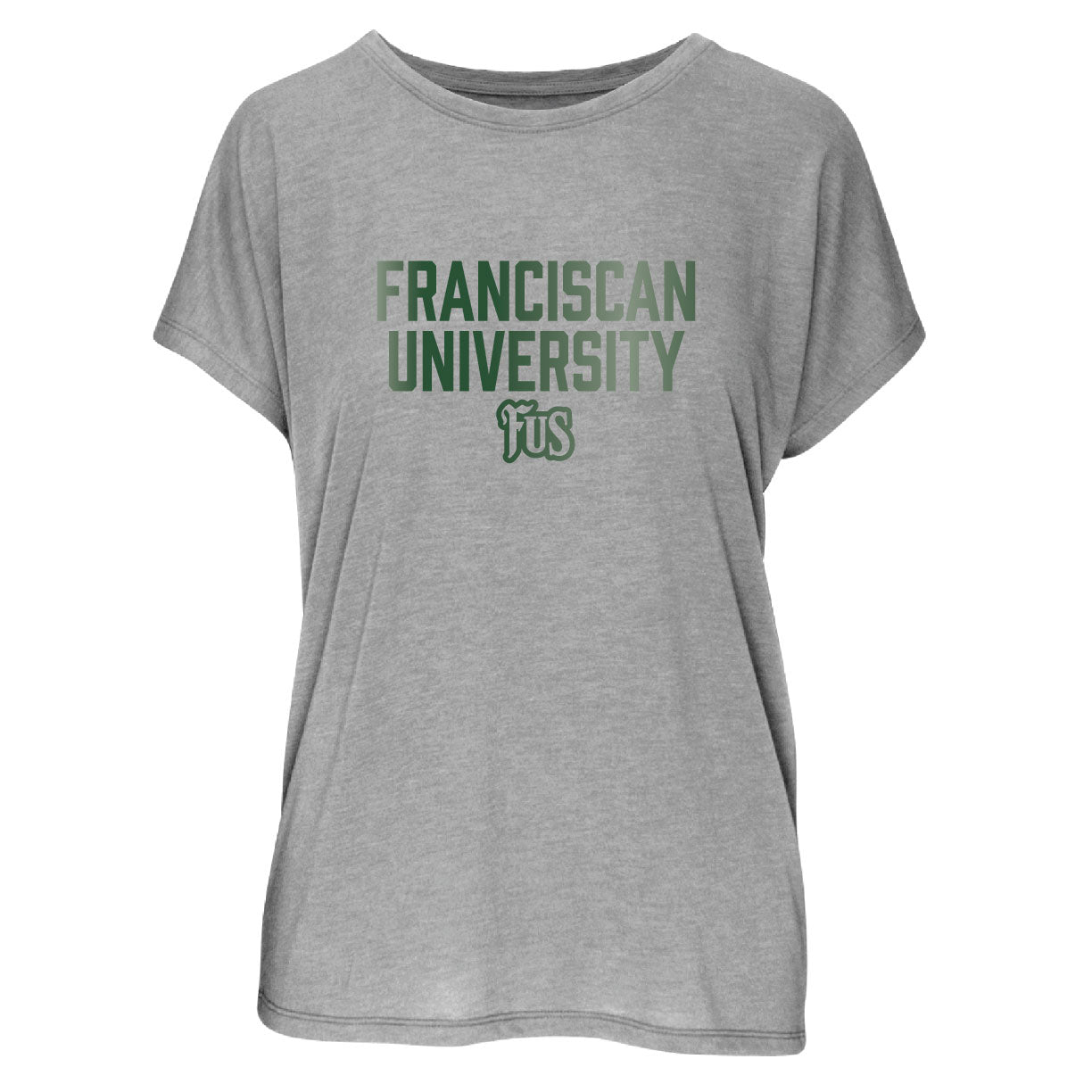 Ladies Blossom Short Sleeve Tee | Athletic Heather