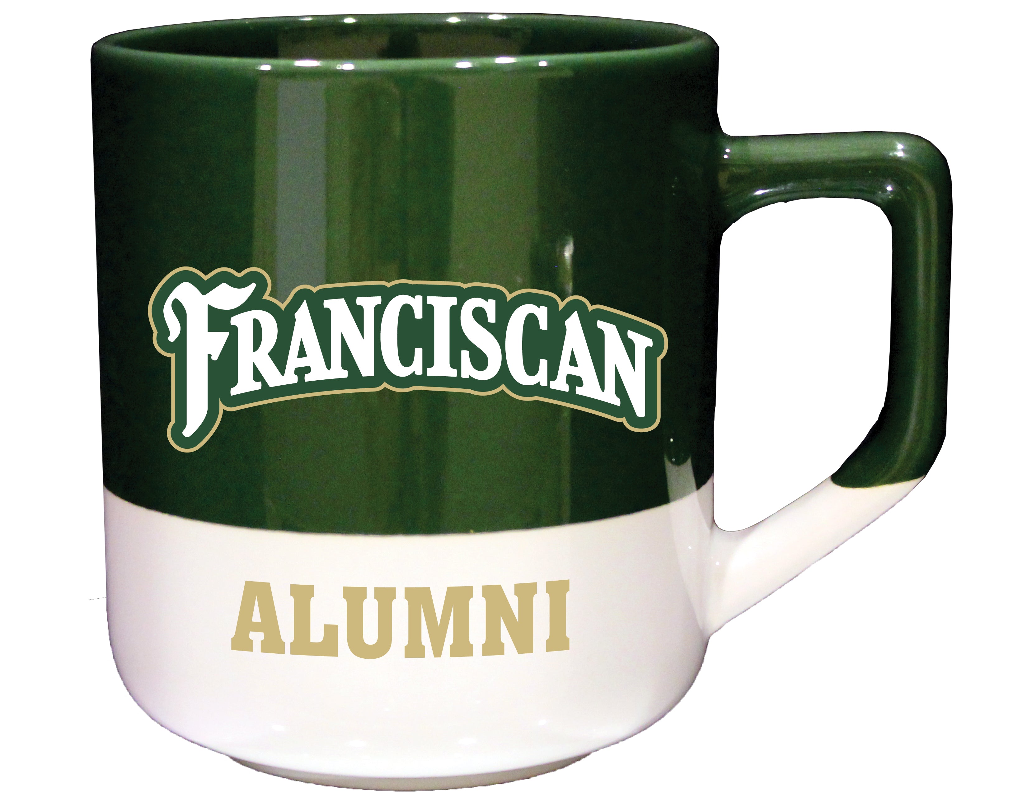 Franciscan Alumni Mug | Forest &amp; White