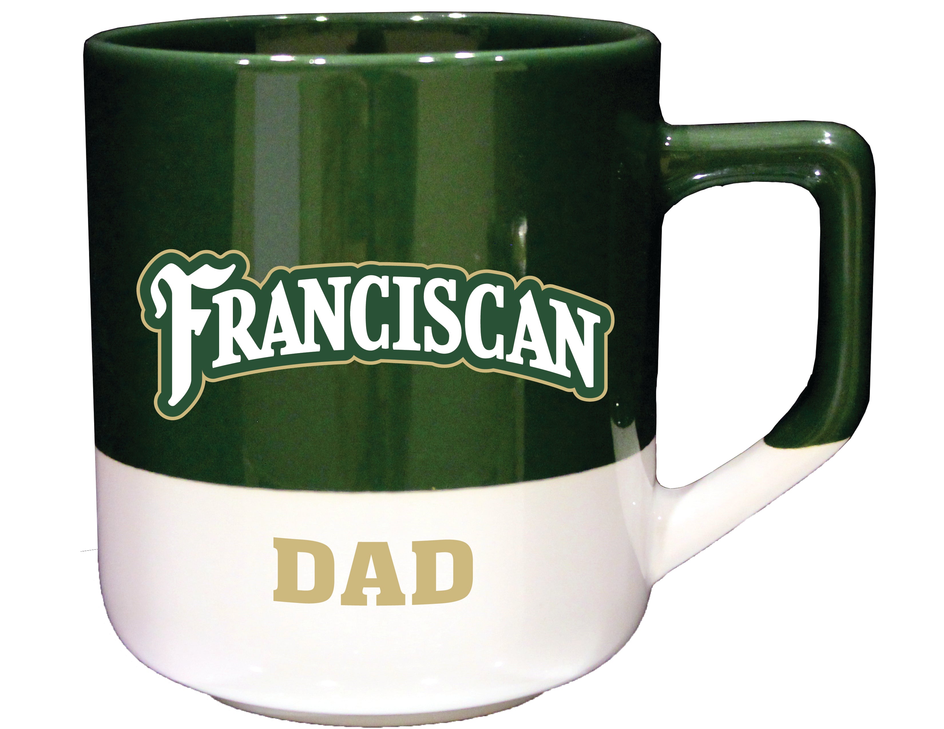 Franciscan Dad Mug | Forest &amp; White