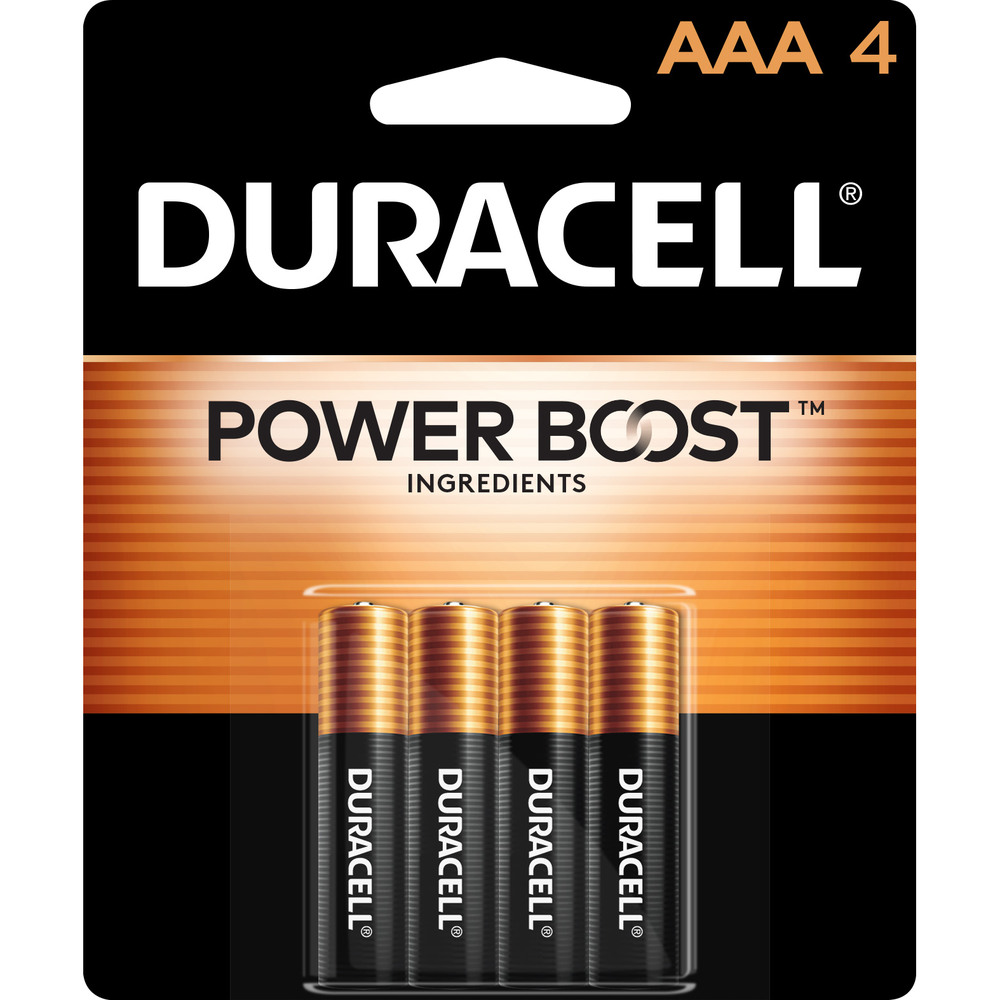 Coppertop Alkaline Batteries AAA 4Pk