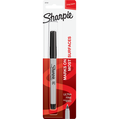 Sharpie Permanent Marker-Black Ultra Fine 1Pk