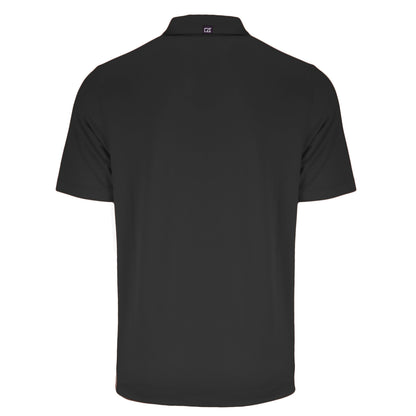 Forge Eco Stretch Recycled Mens Big &amp; Tall Polo | Black/White
