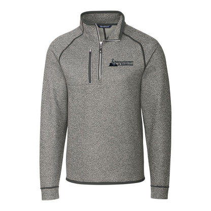 Mainsail Sweater-Knit Mens Big &amp; Tall Half Zip Pullover Jacket | Polished