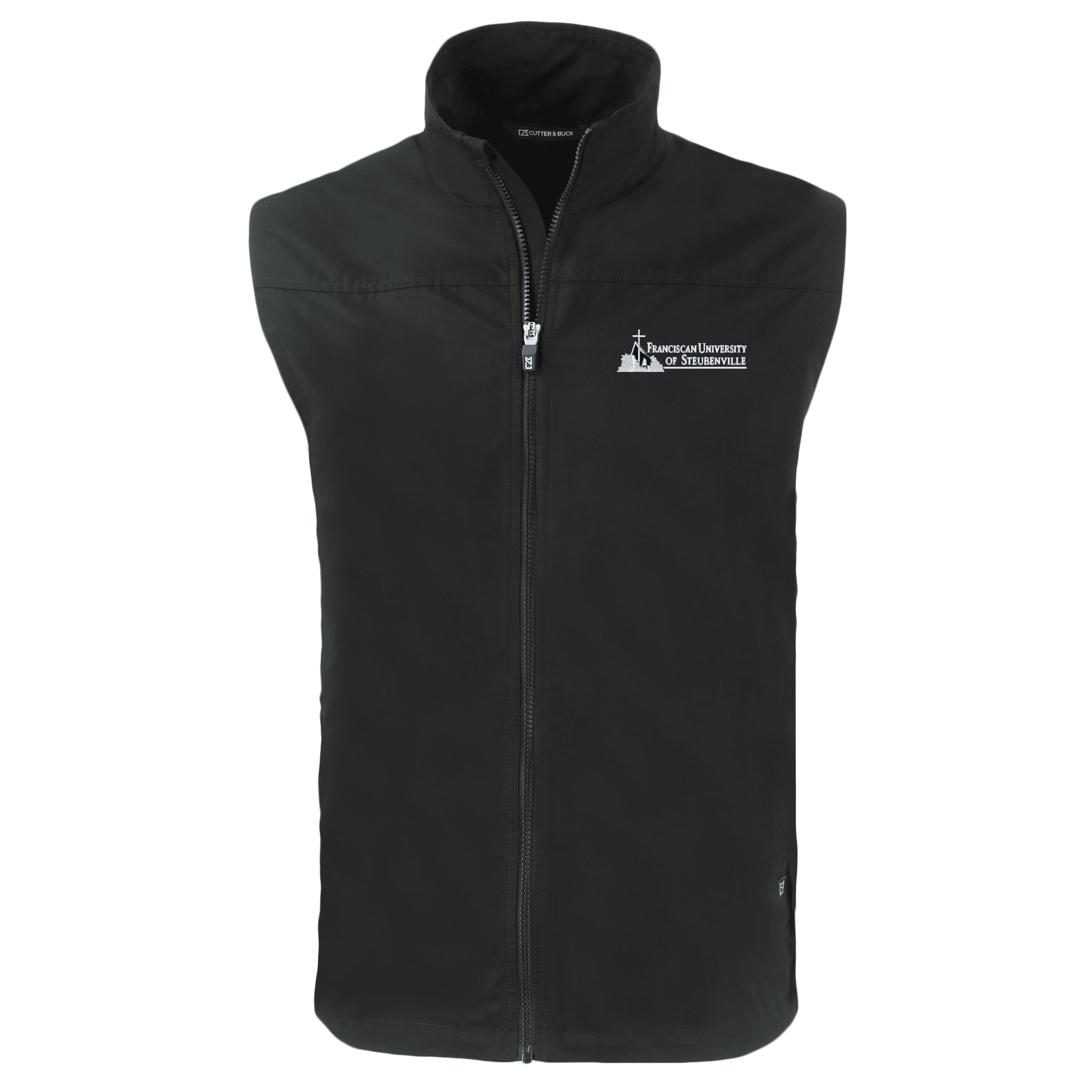 Charter Eco Full-Zip Mens Big &amp; Tall Vest | Black