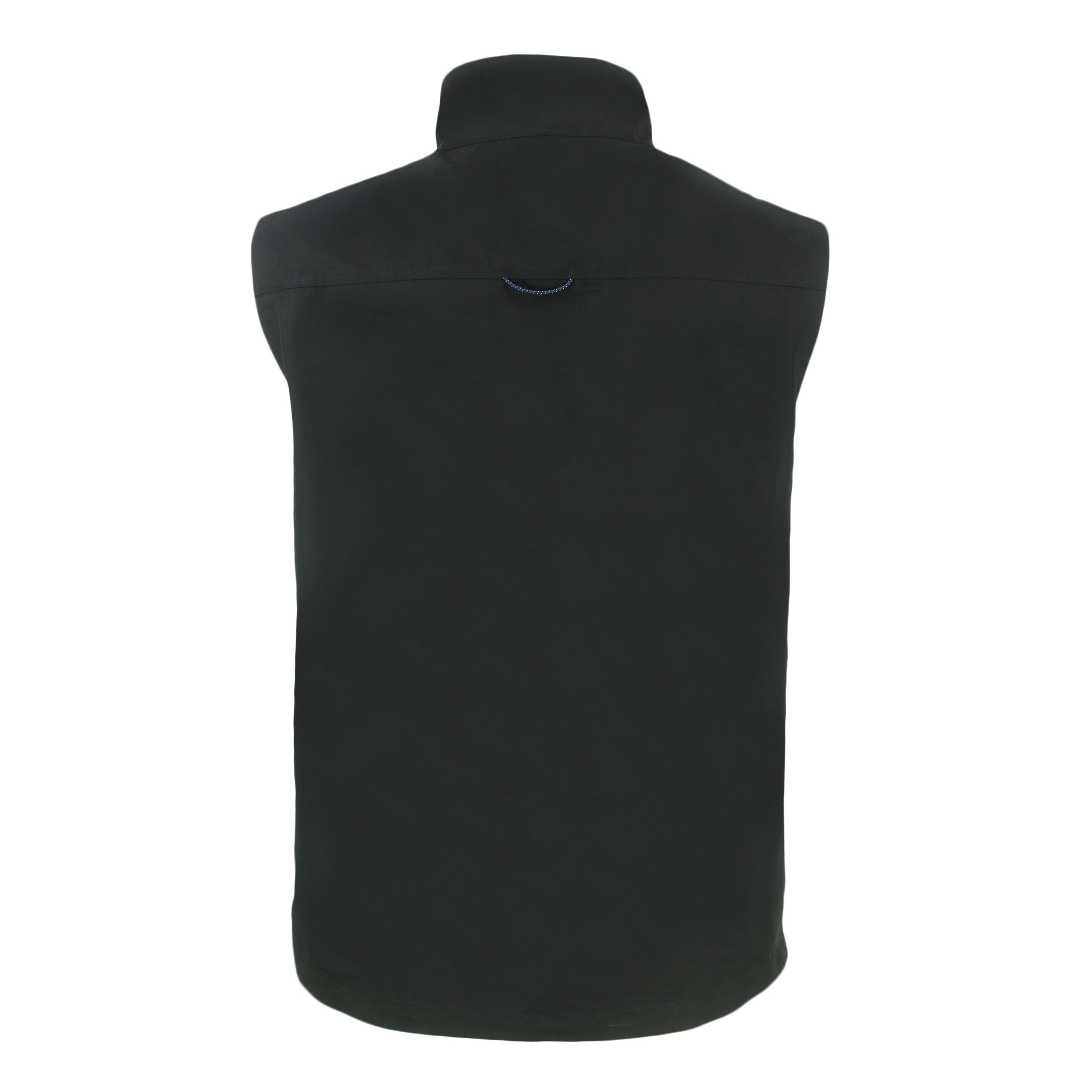 Charter Eco Full-Zip Mens Big &amp; Tall Vest | Black
