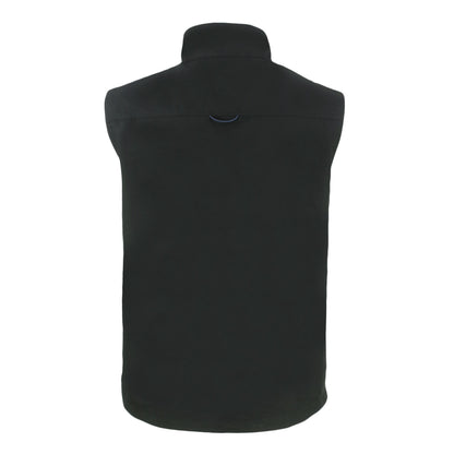 Charter Eco Full-Zip Mens Big &amp; Tall Vest | Black