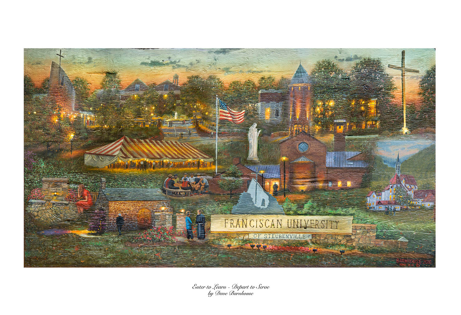 Barnhouse FUS Print Poster 13x19" Rolled