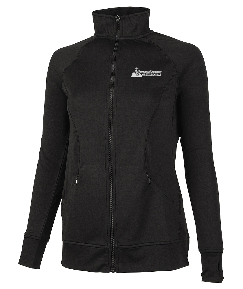 Ladies Tru Fitness Full Zip Jacket | Black