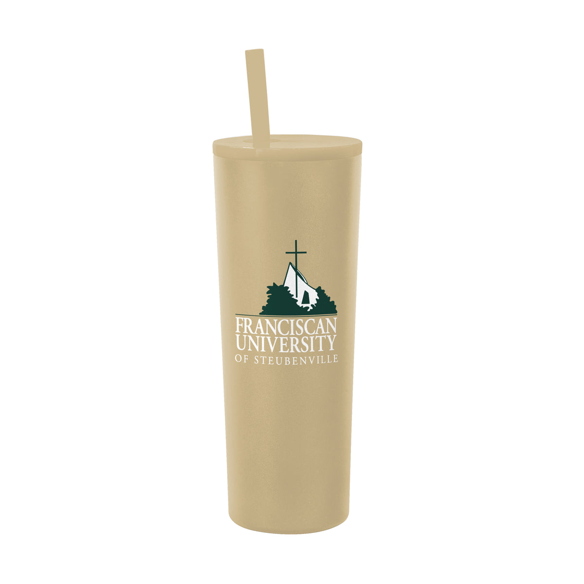 30 oz Straw Tumbler | Vegas Gold