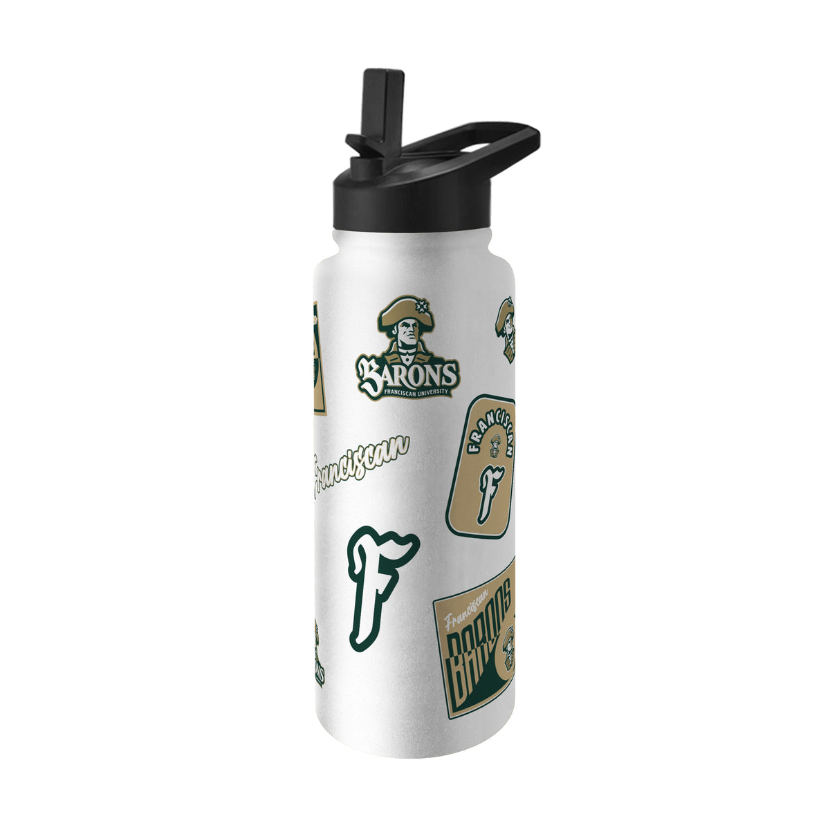 34 oz Quencher Bottle | White Dreamweave