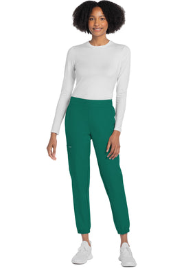 Nursing - Ladies Mid Rise Jogger | Hunter Green