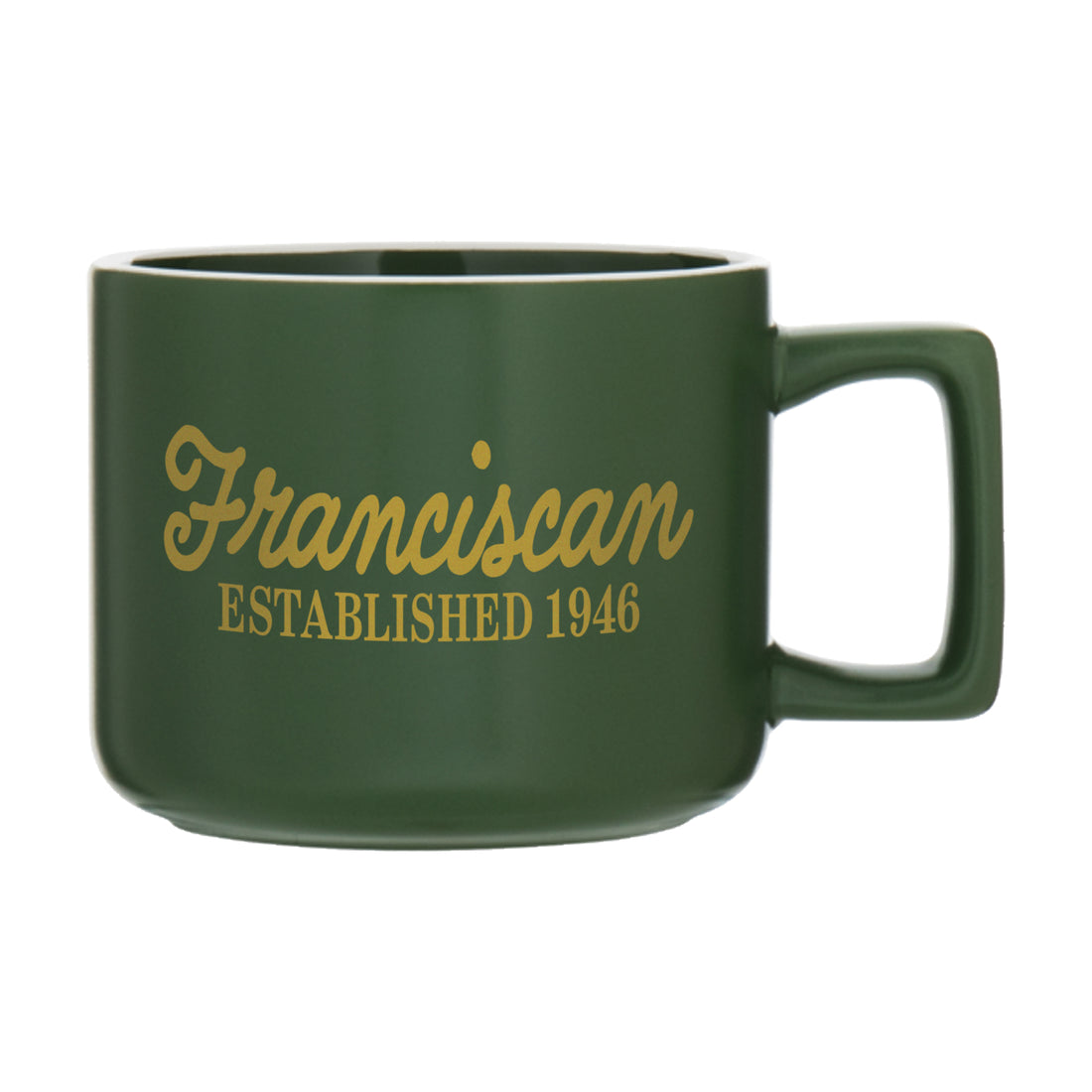 Penelope Cafe Mug | Forest Green