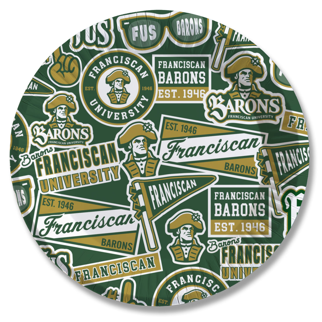 9" Dinner Plate 25-Pack | Green