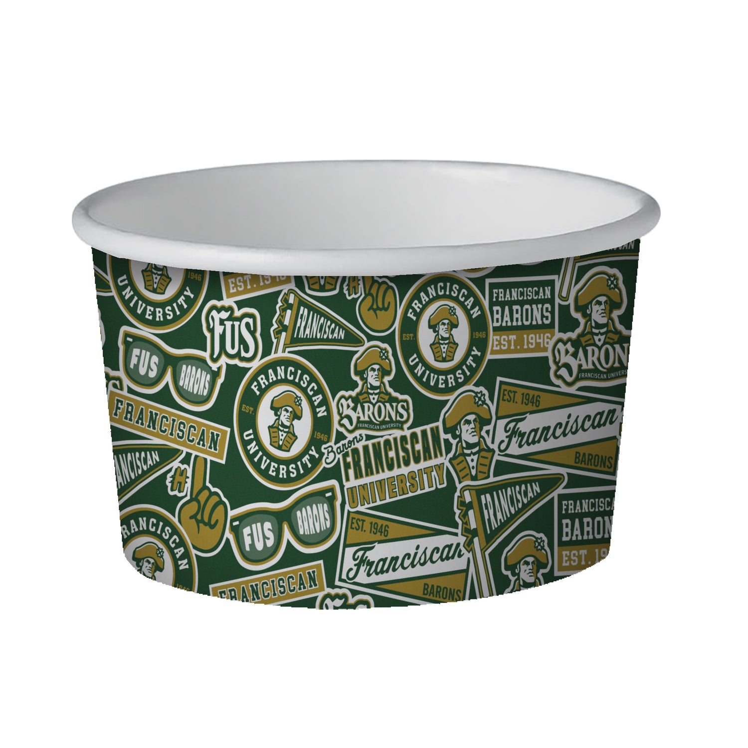 Paper Bowls 25-Pack (18.5 oz) | Green