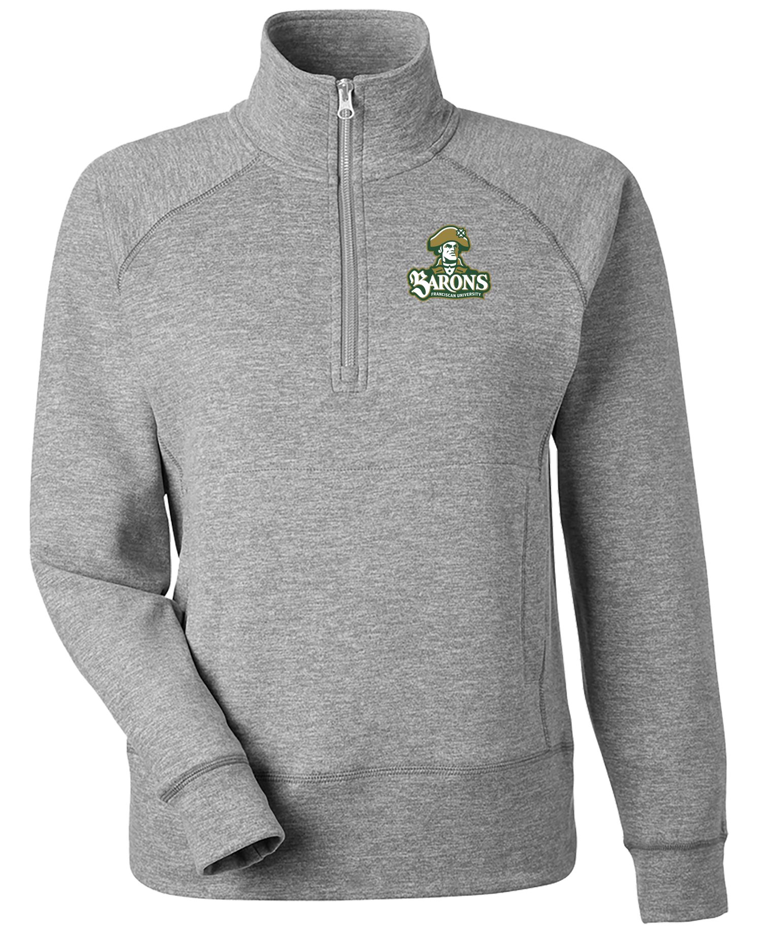 Ladies Electric Fleece 1/4 Zip | Jade