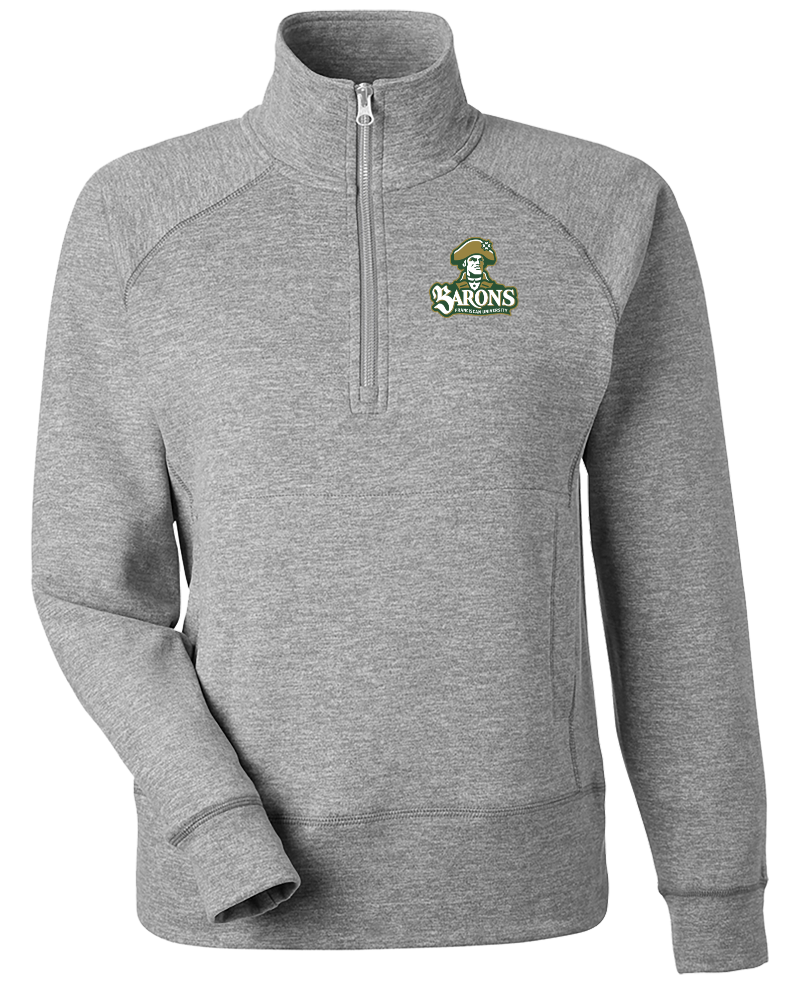 Ladies Electric Fleece 1/4 Zip | Jade