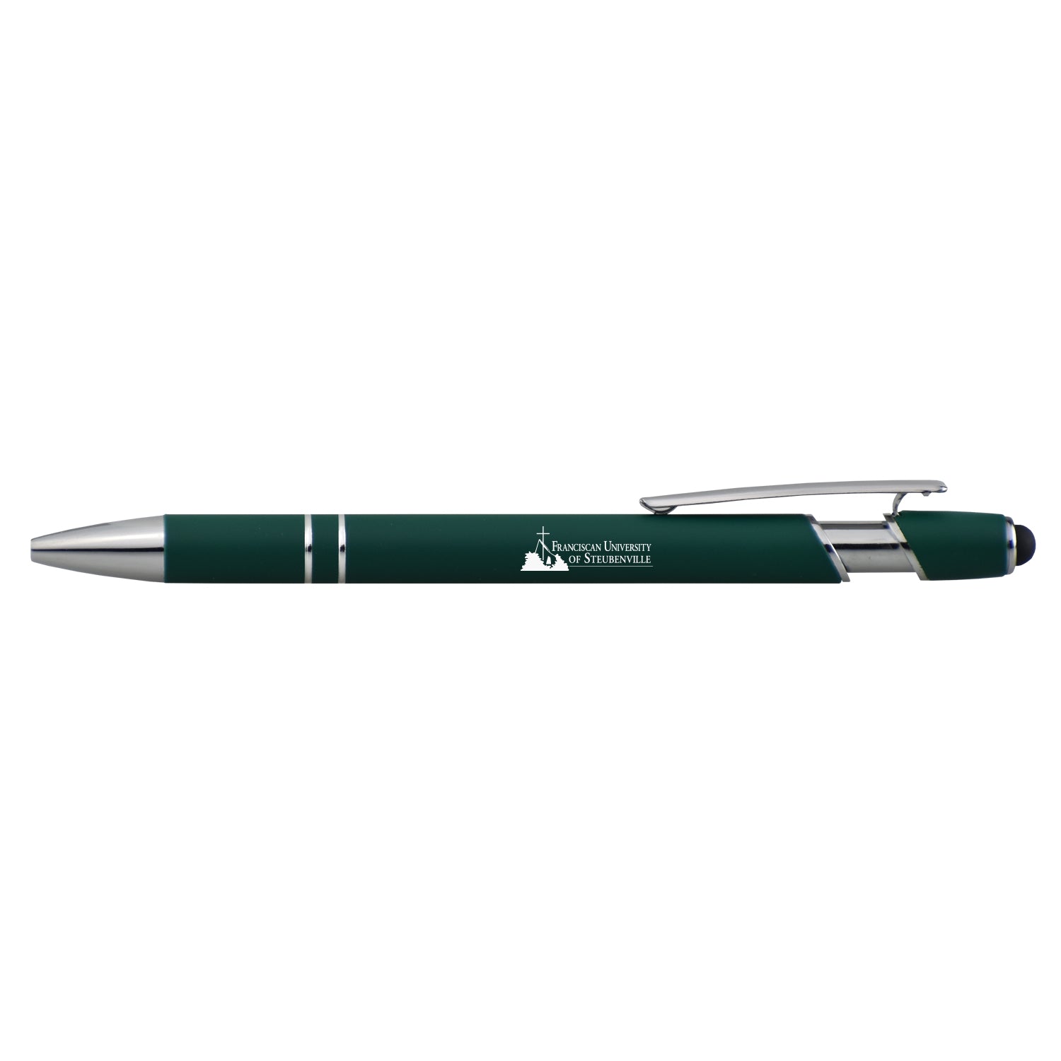 Color Rubber Grip Stylus Pen | Green