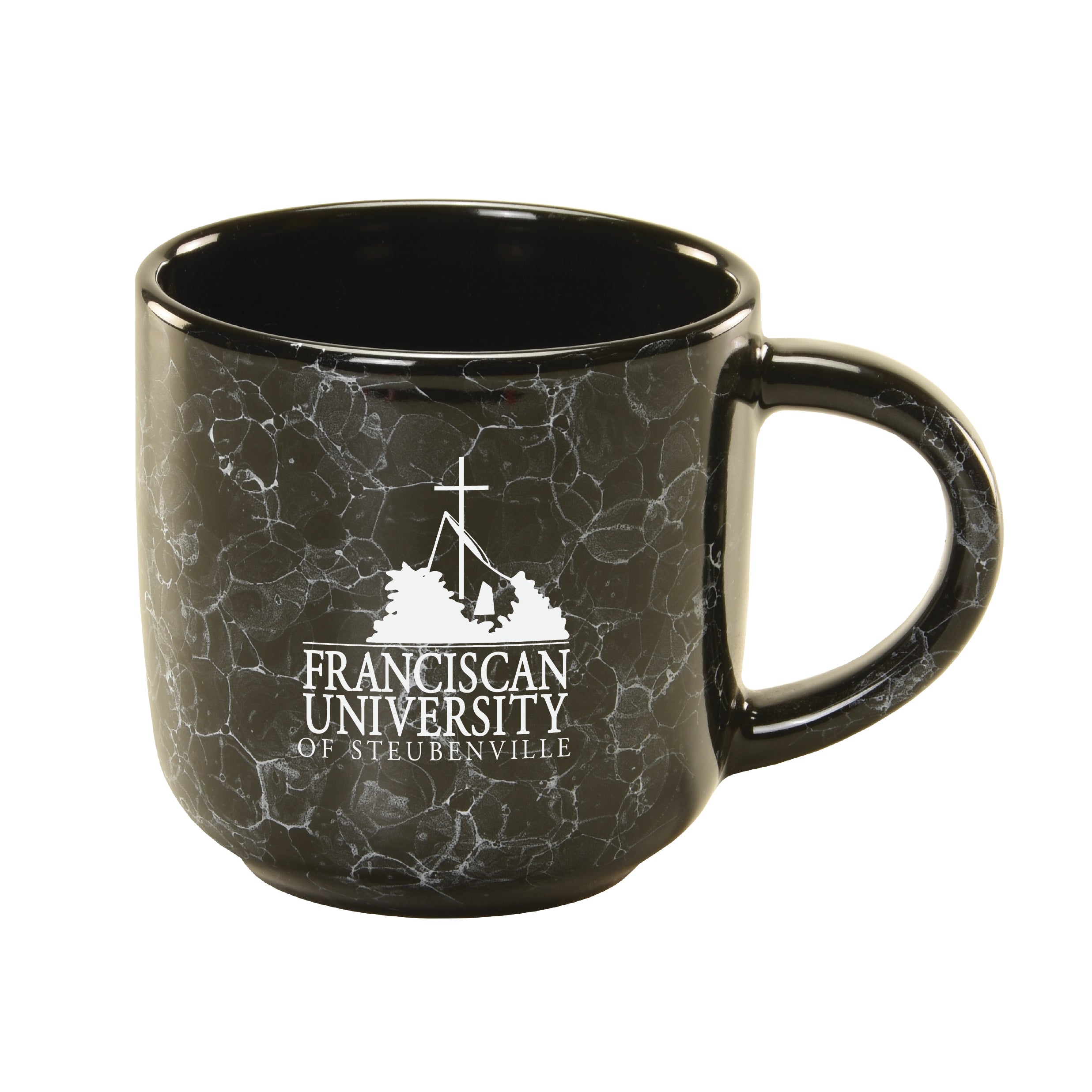 Etched Natural Mug | Black