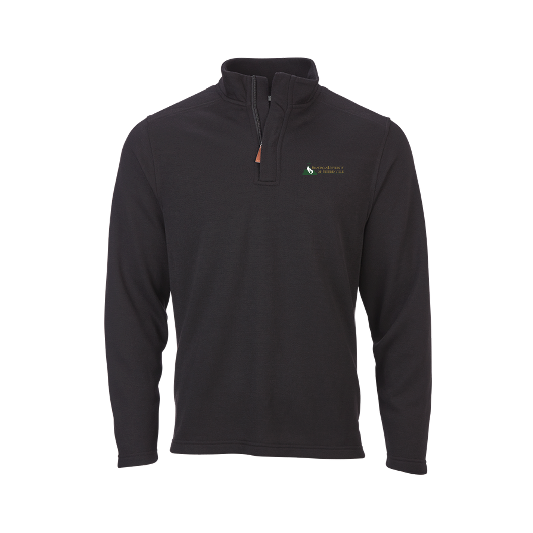 Sullivan 1/4 Zip Pullover, Black (F24)