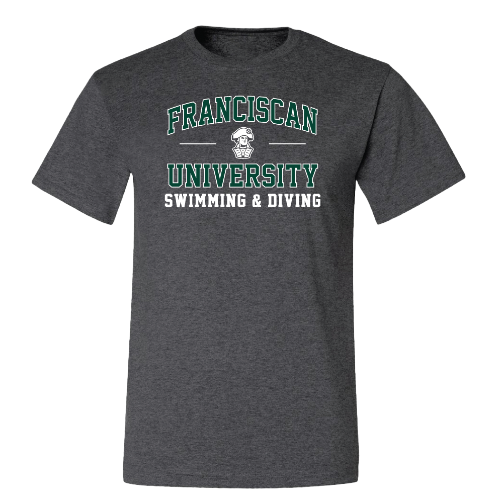 Swimming &amp; Diving Tee | Charcoal Heather