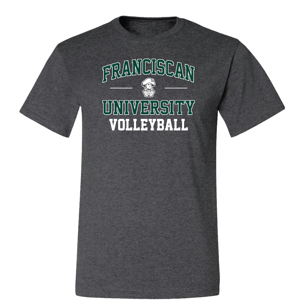 Volleyball Tee | Charcoal Heather