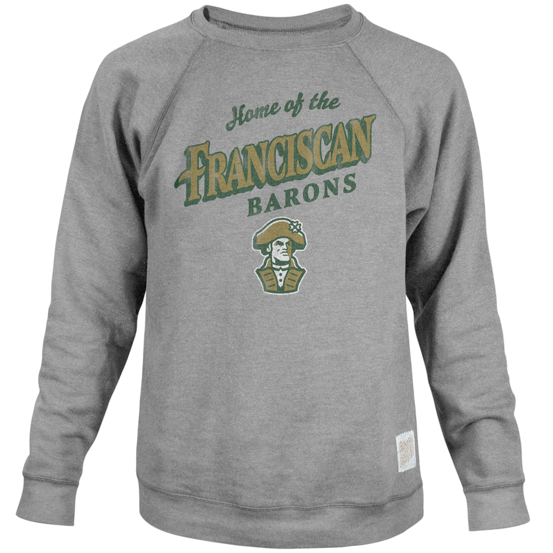 Softtee Heather Crew | Grey Heather