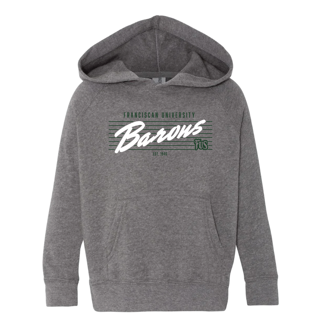 Toddler Pinstripe Hood | Nickel