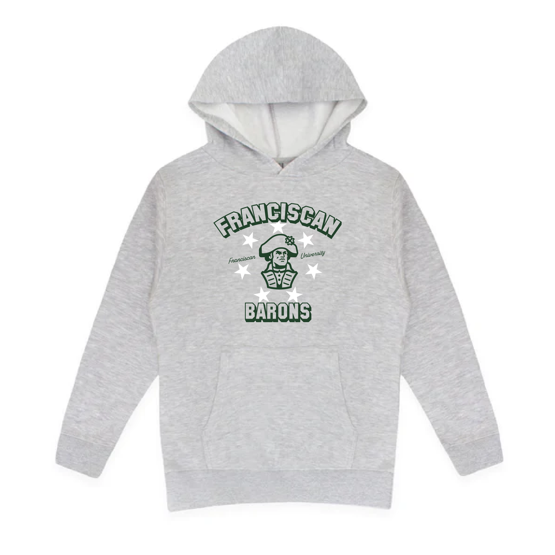 Youth Retro Mascot Hood | Carbon Grey