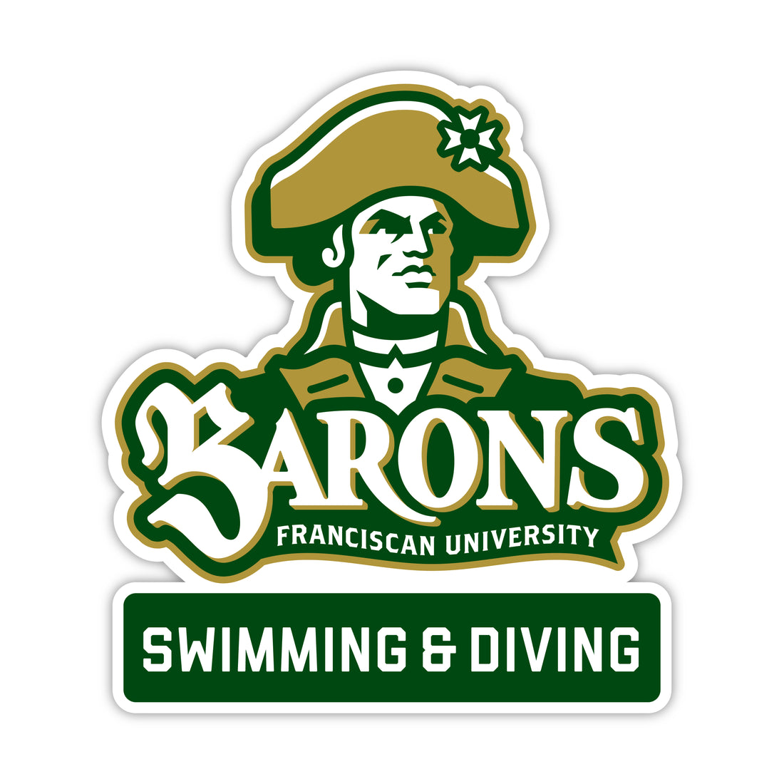 FUS Swimming &amp; Diving Decal