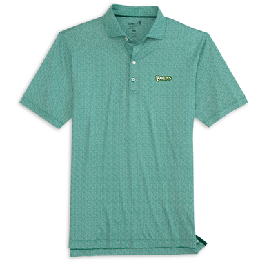 Hison Pattern Performance Polo | Green