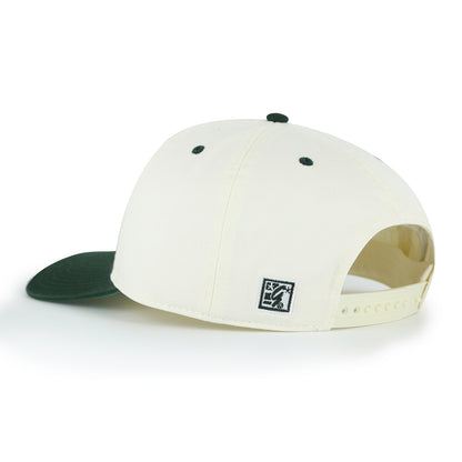 Retro 80s Circle Two-tone | Green