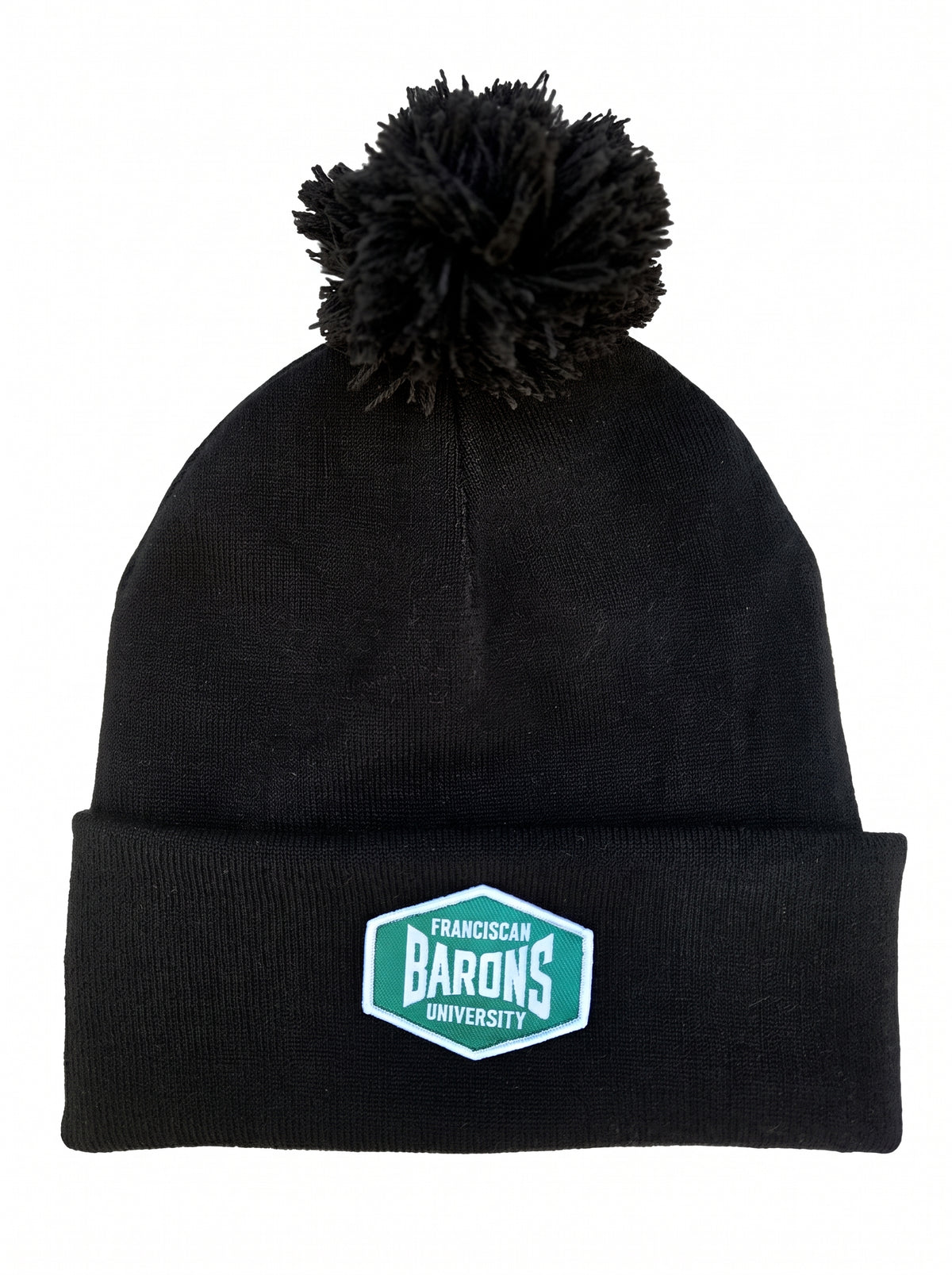 Halftime Jacquard POM Beanie | Black