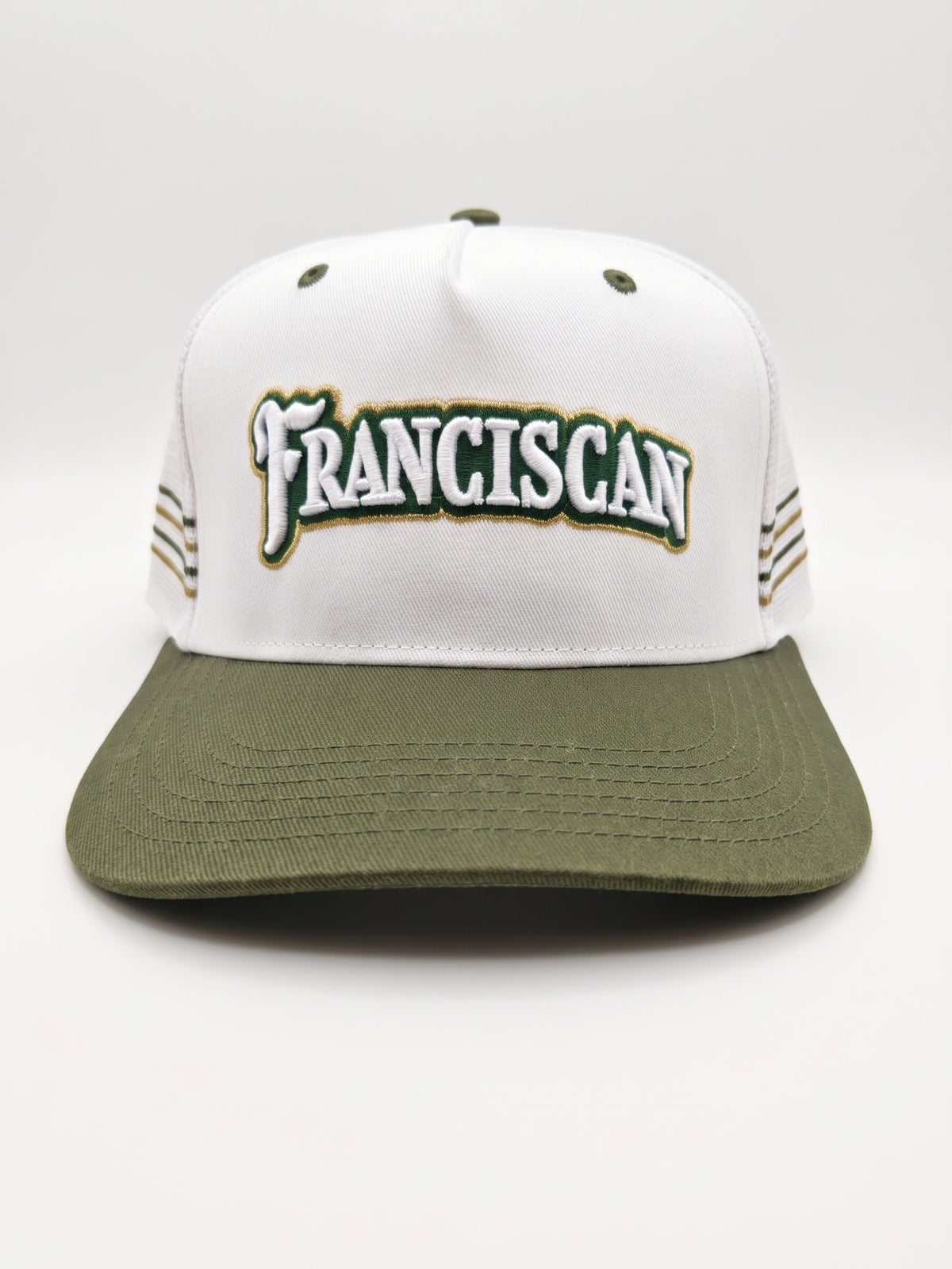Chainstitch Adjustable Hat | White